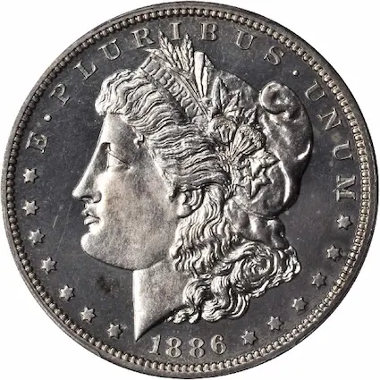 ANA grading scale PR-64 obverse photo