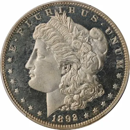 ANA grading scale PR-65 obverse photo