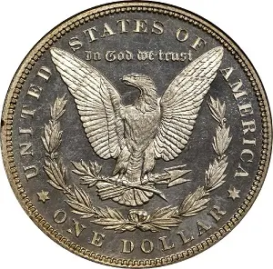 ANA grading scale PR-67 reverse photo