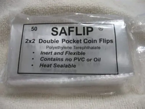 Saflips are a low-cost product suitable for long-term coin protection and storage. Saflips are a low-cost product suitable for long-term coin protection and storage.