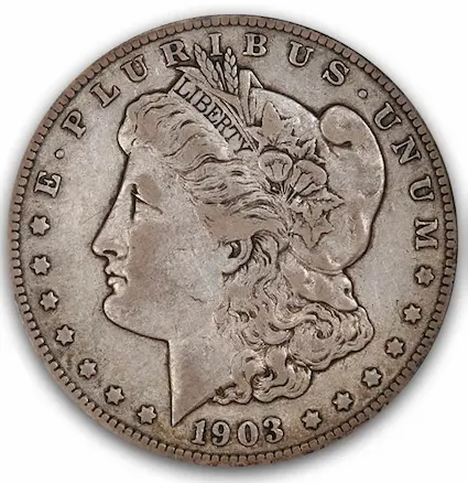 ANA grading scale VF-20 obverse photo