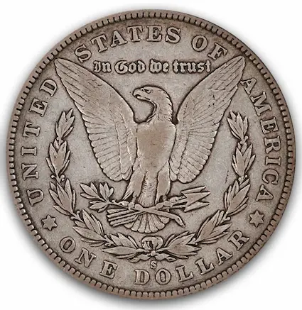 ANA grading scale VF-20 reverse photo