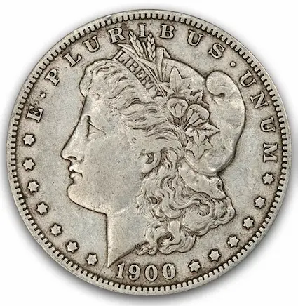 ANA grading scale VF-30 obverse photo