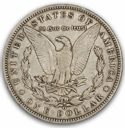 ANA grading scale VF-30 reverse photo