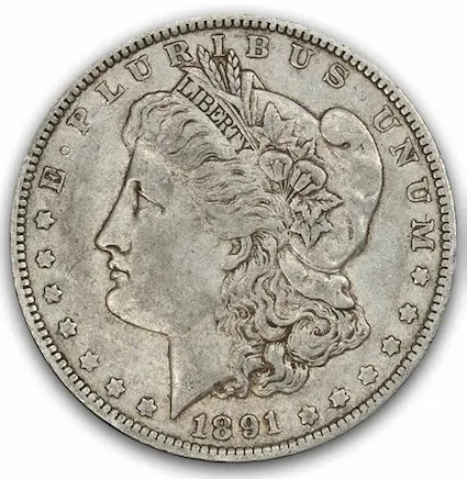 ANA grading scale VF-35 obverse photo