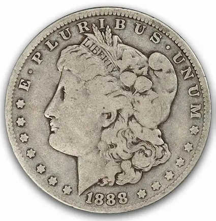 ANA grading scale VG-8 obverse photo