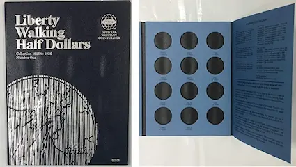 "Collect by Set" hobbyists often turn to coin folders to organize and display their collections.