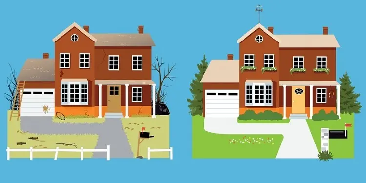 Curb appeal in real estate is somewhat analogous to eye appeal in coin collecting.