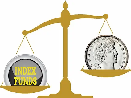 In general, stock index funds, if held over the long-term, have greater potential than rare coins, but as we shall see, certain rare coins can do relatively well.