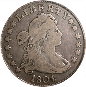 1804 Draped Bust Large Eagle quarter images