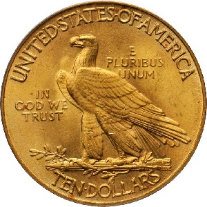 A 20th century rarity: 1933 Indian Head $10 eagle
